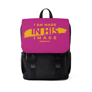 "Made in His Image" Backpack Printify