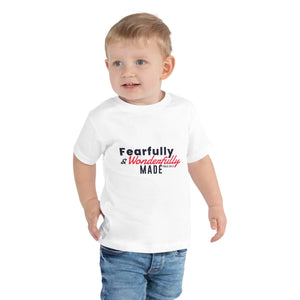 "Fearfully & Wonderfully Made" Toddler T-shirt BFNBS